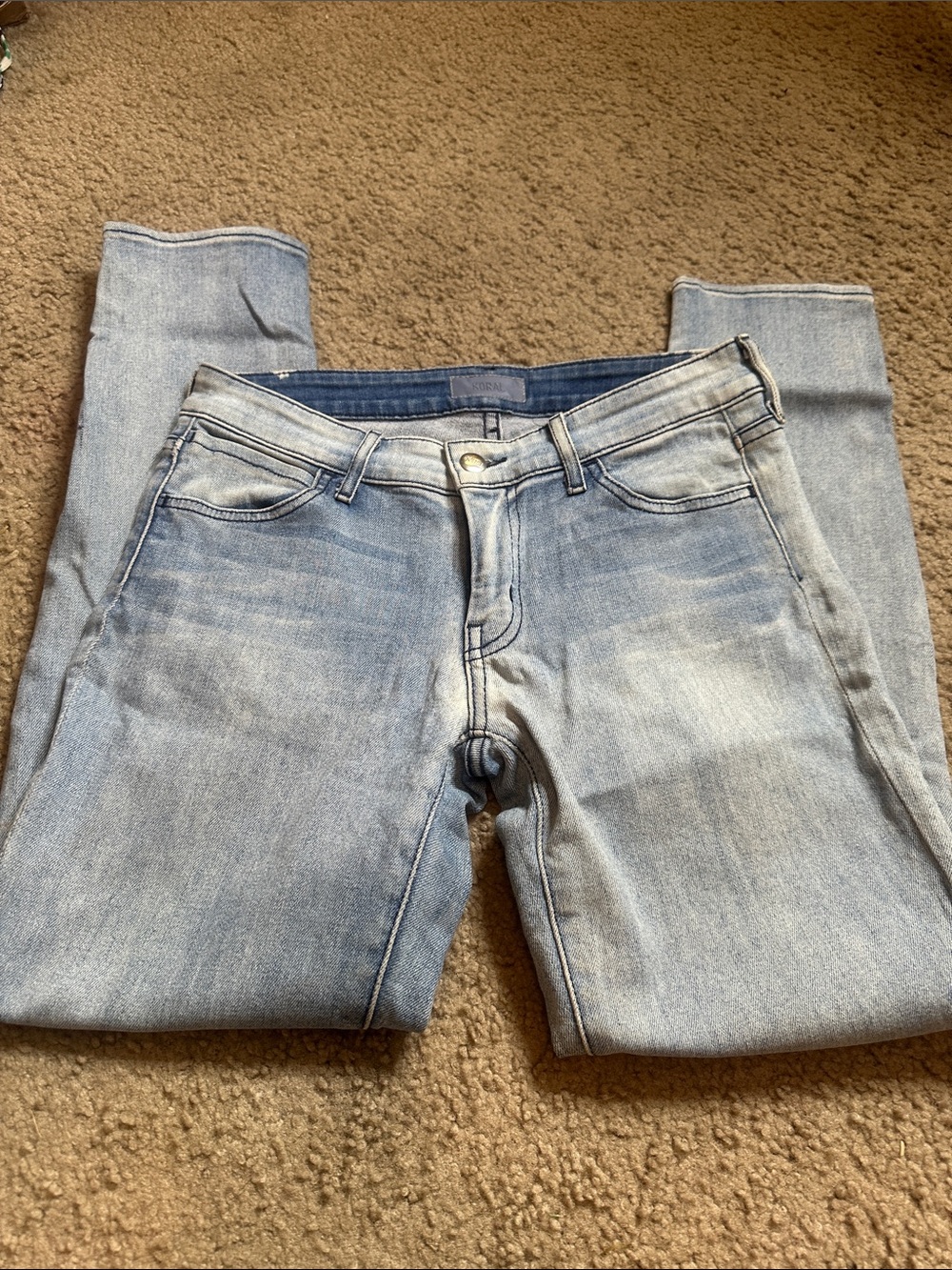 Koral Light Blue Slim Straight Cigarette Leg Style Jeans Size 27 - Picture 10 of 10